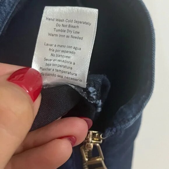 NWT Denim & Paisley Crop Top & Skirt Matching Set / Size 6 - Picture 6 of 15